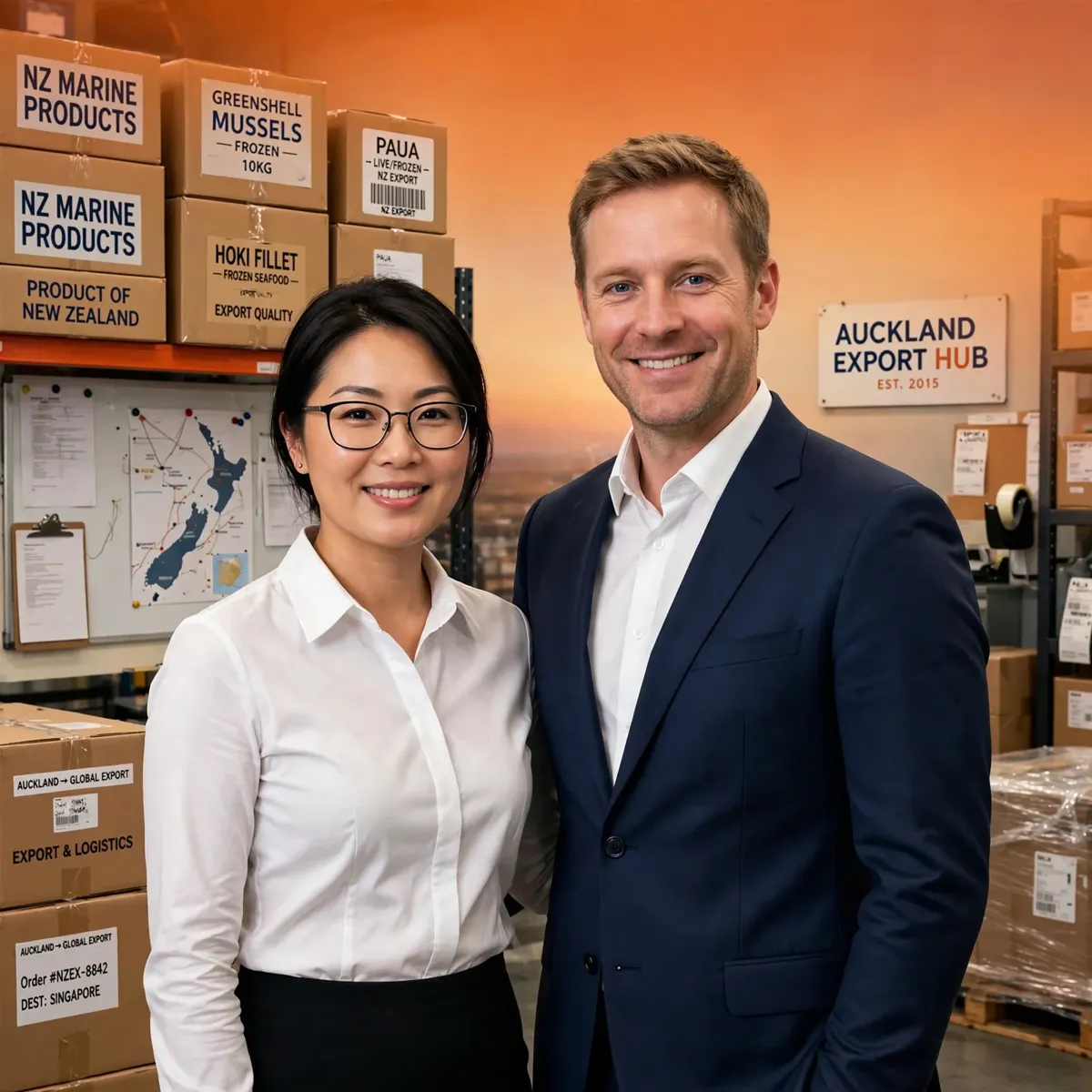 NZgoCH Auckland export team